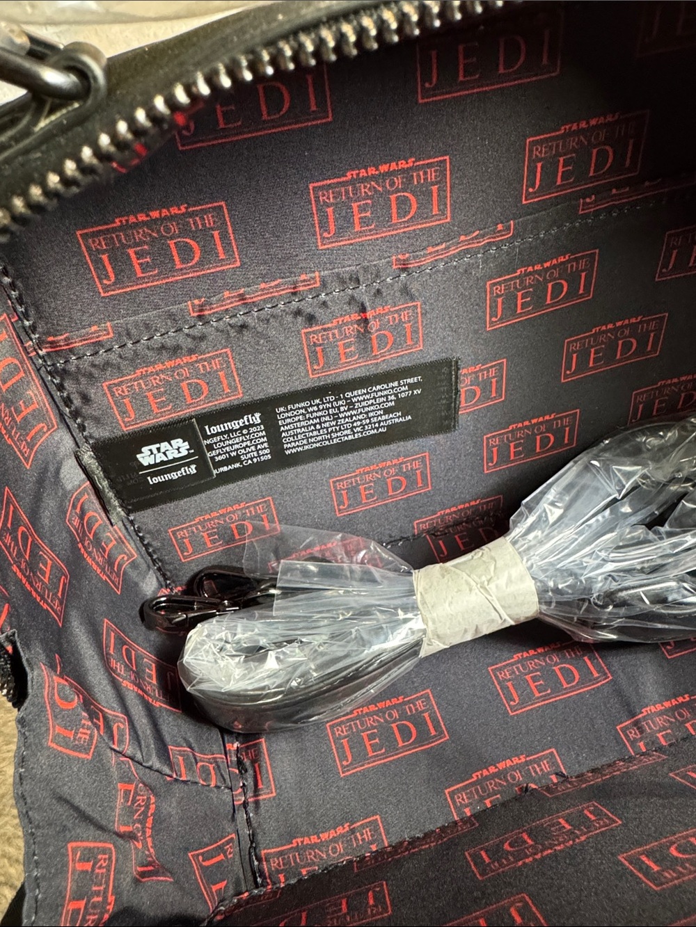 Loungefly Star Wars "Return Of The Jedi" Crossbody Bag/Lunchbox - Picture 5 of 13